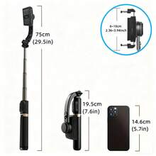 BSLIUFANG Gimbal Stabilizer 360 ° Rotation Stable Shooting Bluetooth Selfie Stick Tripod For Smartphone Live Vertical Shooting Bracket - View 3