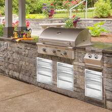 Outdoor Storage Bench - Silver - View 5