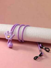 Children's Cartoon Glasses Strap Neck Chain Anti-Drop Elastic Band Fixed Chain Student Glasses Anti-Loss Chain - Multicolor - View 20