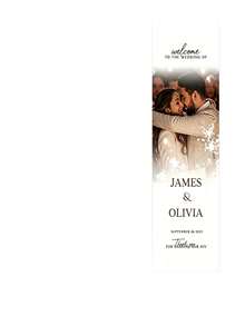 Personalized Wedding Chair Decor, Customizable Photo/Text And Name, Elegant Commemorative Sign, Suitable For Weddings, Baptisms, Durable And Easy To Assemble, Suitable For Parties And Events Chairs And Seats - Multicolor - View 9