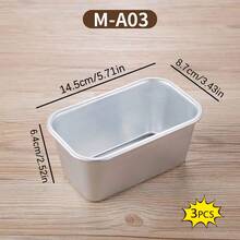 4/5/6/7 Inch Rectangular Baking Mold, Aluminum Non-Stick Multi-Function Baking Pan, Suitable For High-Temperature Oven Baking Bread And Rectangular Cakes, Kitchen Baking Tool For Eid Al-Adha, Eid Al-Fitr, Christmas, Valentine's Day - Rectangular Baking Pan - View 16