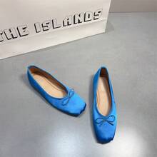 Women Flats - Blue - View 3