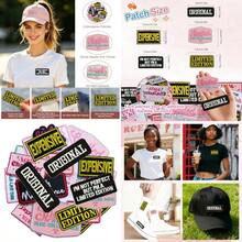 14 Pcs Sassy Girl Slogan Patches Cool Girly Phrase Embroidered Applique Patches For Clothes Trucker Hat Backpacks Jackets T-Shirt - 14Pcs Sassy - View 1