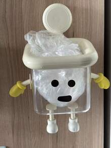 1 cái giá đỡ bàn chải đánh răng nhà tắm, tích hợp ngăn chứa kem đánh răng và bàn chải, không cần khoan, dùng cho gia đình, bàn chải du lịch, nha khoa, răng - Nhiều màu - Xem 1