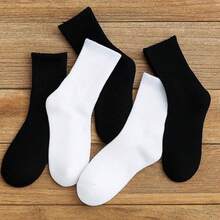 Kit 6,12 e 24 Pares De Meia Masculina Cano Alto Unissex 40-46 - Multicolorido - Visão 3