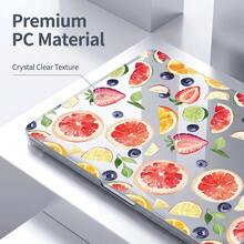 2 قطعة غطاء حماية شفاف من الكريستال مقاوم للصدمات متوافق مع Macbook/Matebook، مادة PC صلبة شفافة بالكامل مع فتحات تهوية، يناسب هيكل الكمبيوتر المحمول، متوافق مع 13 Neo/13.3 Air/13.3 Pro/13.6Air/14.2 Pro/15Air/16.2Pro/D16/14 Ultra - مشاهدة 6