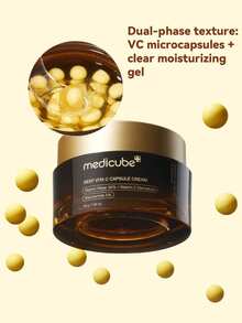 Medicube SKIN1004 1罐 55g 深層維他命C膠囊面霜，Fresh Lock 高濃度VC抗氧化亮白保濕霜，適用於暗沉疲憊偏黃肌膚 - 深維他C膠囊乳霜 55g - 查看 3