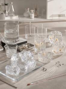 100g/500g/1000g Natürliches transparentes Gelee-Wachs Rohmaterial, 100% reines Wachs, geeignet für Kerzenherstellung, handgemachte Kerzenherstellung, handgemachte Aromatherapie-Kerzenbecherherstellung, Innendekoration, Geburtstags-/Abschlussgeschenkherstellung - A - Übersicht 7