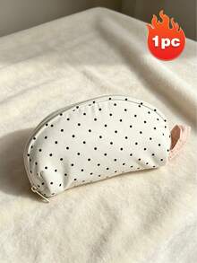 New Polka Dot Shell Pencil Case, Cute Large Capacity Pencil Bag, INS Style Student Stationery Bag - Multicolor - View 9