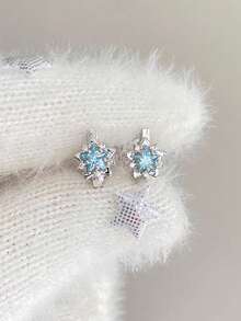 Color-blocked Earrings