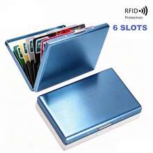 EIGIIS 金屬卡夾錢包 | 極簡 RFID 防盜刷錢包,中性款 | 附鈔票夾/現金帶卡夾 | 方便取用現金與卡片 - 彩色 - 查看 13