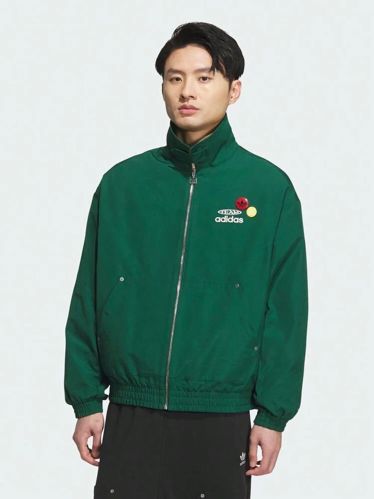 Adidas Originals 男款 IH JKT M 梭織無帽外套 KC0136 - 綠色 - 查看 1