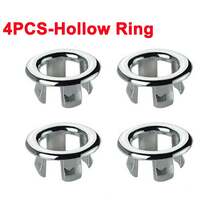 Hair Stoppers & Catchers - 4PCS-hollow Ring - View 1