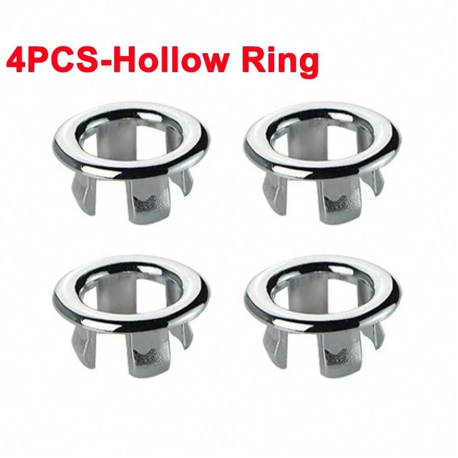 Hair Stoppers & Catchers - 4PCS-hollow Ring - View 1
