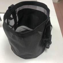 Slow Feed Horse Hay Feeding Net Bag, Neck-Attachable And Adjustable Outdoor Hay Mesh Bag Breathable And Portable Hay Bag For Feeding Horses Cows Goats And Sheep At The Muzzle Prevent Fighting - Black - View 8