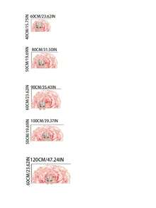 1件裝 黑金花卉矽藻土浴室地墊 浴室地毯 門墊 小面積地毯 家居裝飾 戶外地墊 臥室地毯 可機洗 - 多色9 - 查看 4