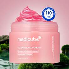 Medicube SKIN1004 1瓶 110ml 膠原蛋白凝膠面霜，膠原蛋白豐盈保濕輕盈不黏膩保濕霜，適合乾性下垂肌膚，四季日常護理 - 膠原啫咖哩乳霜 110ml - 查看 7