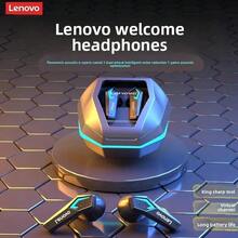 Lenovo 联想 TG102 游戏电竞入耳式蓝牙耳机 高品质无线降噪 长续航 中文包装 - 白色 - 查看 5