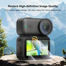 Tempered Glass Screen Protector With Lens Hydrogel Film (Transparent) For Osmo Nano PULUZ - View 3