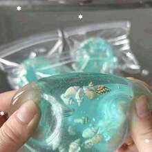 1pc 2026 Hou Round Cartoon Children Soft Rubber Ball, Soft Elastic Stress Relief Squeeze Toy, Suitable As Fun Gift For Friends Birthday Party, Random Style - Multicolor - View 4