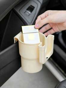 Car Air Vent Multi-Function Cup Holder, 2-In-1 Car AC Vent Cup Holder & Phone Mount, In-Car Beverage, Milk Tea & Miscellaneous Storage Organizer - A - View 6