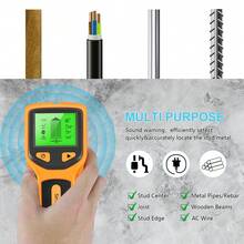 5-In-1 Stud Finder, Wall Scanner, Electronic Stud Sensor, Beam Detector, Wall Detector - Orange - View 6