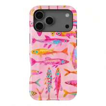 Pink Cartoon Fish Design MagSafe Phone Case For IPhone 17 16 15 14 13 12 11 Pro Max - 白色 - 查看 1