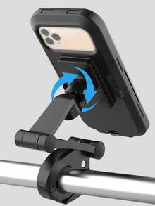 Waterproof Bicycle Phone Holder, 360° Adjustable Motorcycle Handlebar Phone Mount, Universal Phone Holder, Cycling Accessories - Multicolor - View 7