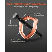 Wheel Bearing Press Kit, 23 PCS FWD Bearing Puller Tools, For Front Wheel Drive Bearing Removal And Installation, Wheel Bearing Tool With Sliding Screw, Bushings, Sleeve Plates, Storage Case - 23PCS FWD Wheel Bearing Puller - View 6