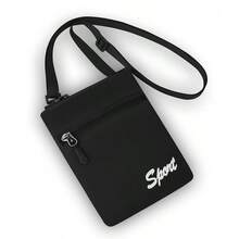 1pc Women's Mini Crossbody Phone Bag, Lightweight Sports Phone Pouch, Vertical Neck Hanging Portable Key Coin Purse - Multicolor - View 8