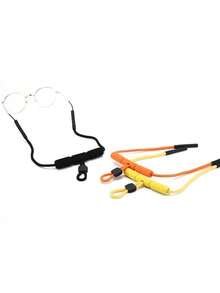 Water Sports Anti-Loss Eyewear Strap, Unisex Glasses Holder & Lanyard, Anti Lost Cord, Adjustable Fashion Glasses Chain For Swimming, Beach, Snorkeling, Floating, Rowing, Kayaking, Fishing, Paddleboarding, Beach, Lake Or Pool Activities & Sports - Multicolor - View 7