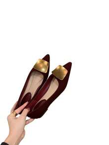 Women Flats - Black - View 7