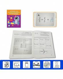 Aprende A Sumar Multiplicar Dividir Y Aprende Fracciones - Libro único - Ver 6
