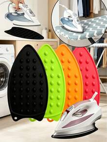 Silicone Ironing Pad, Multi-Functional Heat-Resistant Flat Ironing Pad, Solid Color Heat-Resistant Silicone Pad, Foldable For Easy Storage, Waterproof And Non-Slip, Essential For Apartment, University, Classroom, Home, Office And Travel. This Is A Must-Have Gift For Home And An Ideal Gift For Family And Friends. - Multicolor - View 1