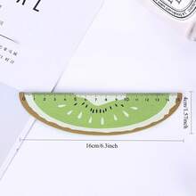 Creative Fruit Shaped Ruler, Teaching Reward, Birthday Decoration, Student Stationery, Creative Gift, Back To School Gift - Fruit - View 3