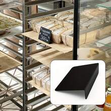 12pcs L-Shaped Erasable Price Tags Mini Chalkboard Food Display Stands Tabletop Signage Mini Small - Chalkboard - View 6