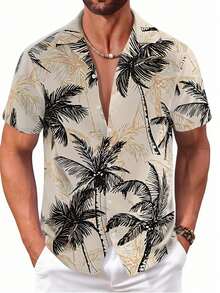 Men's 3D Print Creative & Funny Short Sleeve Shirts, Summer - Multicolor - View 2