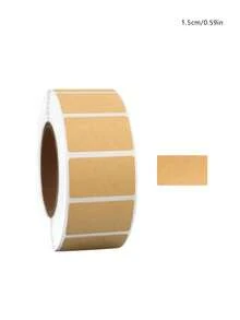 800/420/320/260pcs Kraft Paper Self-Adhesive Stickers, Writable Labels, Classification Storage Marking Stickers, Memo Stickers, Name Tags - Multicolor - View 8