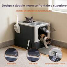 Katzentoiletten - Offener Eingang - Übersicht 10