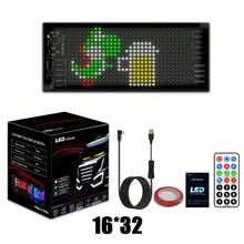 Programmable Devil Eyes For Cars,LED Sign For Car,Bluetooth APP Control,DIY Edit Text, Patterns, Animations - Black - View 12