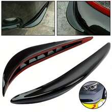 2pcs Universal Car Corner Anti-Scratch Strip, Car Body Anti-Collision Strip, Bumper Anti-Collision Rubber Decorative Trim For Front And Rear - A - View 11