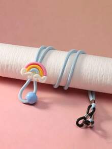 Children's Cartoon Glasses Strap Neck Chain Anti-Drop Elastic Band Fixed Chain Student Glasses Anti-Loss Chain - Multicolor - View 21