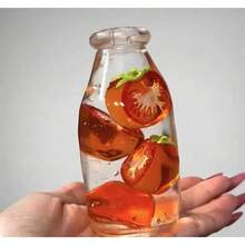 1 Peça Garrafa de Fruta para Alívio de Estresse, Sacola de Lembrancinha de Festa, Decoração de Mesa, Sacola de Presente de Natal, Adequado para Festa Temática, Festa de Aniversário, Essencial para Natal, Halloween, Dia dos Namorados, Dia do Professor - Multicolorido - Visão 4