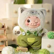 Miniso 盲盒豬絨毛娃娃，多款可選，隱藏版，桌面裝飾，短毛絨布料（1件隨機發貨） - 彩色 - 查看 3