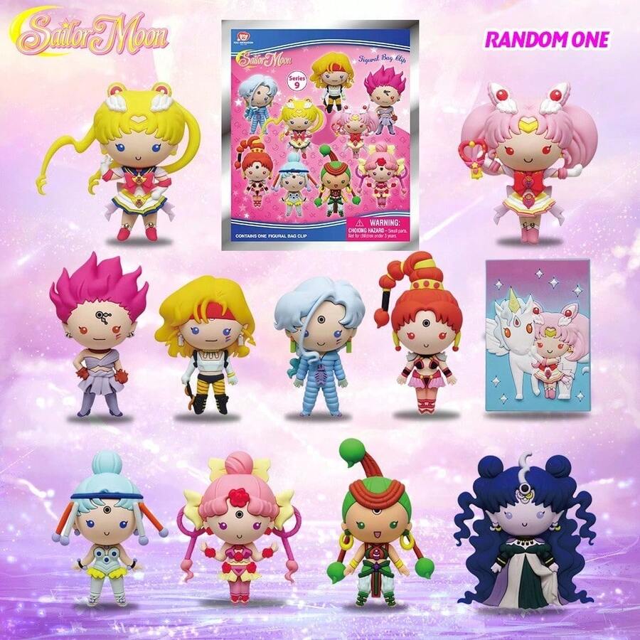 1個 Toei Animation 正版授權 PVC 盲盒 3D 立體公仔包夾飾品 盲袋動漫公仔鑰匙圈 動漫收藏款 Super And Friends 背包裝飾禮物 - MN-70915 - 查看 1