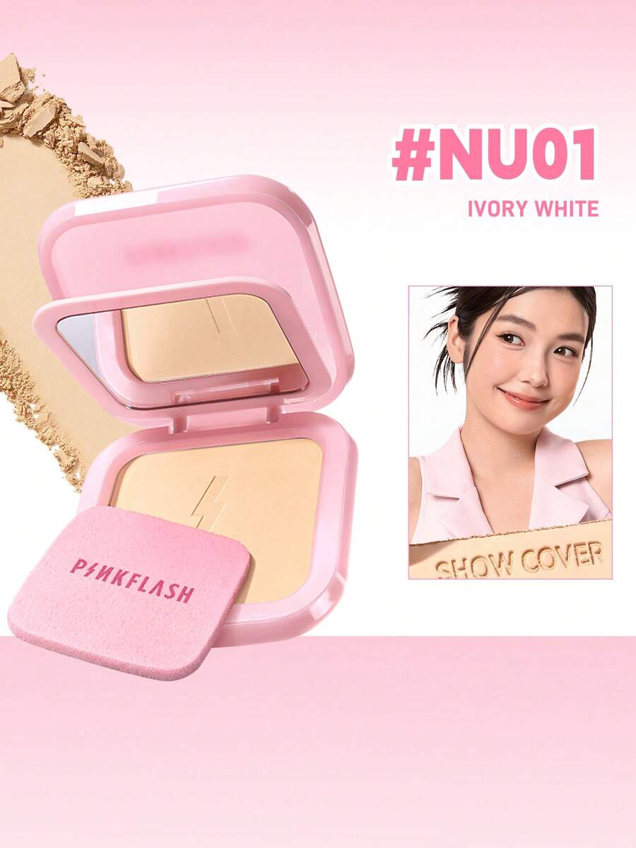 PINKFLASH Setting Powder, Pengontrol Minyak & Pengunci Kelembapan, Menciptakan Efek Makeup Segar dan Tidak Lengket, Cocok untuk Semua Jenis Kulit, Sesuai dengan Estetika Gen Z & Gaya Makeup Y2K, Pilihan Hadiah Sempurna untuk Hari Valentine dan Tahun Baru F34