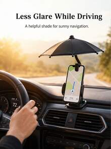 OutdoorPhone Umbrell With Phone Holder, Suitable For Light Rain, Universal Phone, Travel Essential, Holiday Camping And Delivery Essential - Multiple Styles - View 8