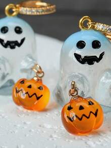 1 Pair Halloween Ghost Pumpkin Women'S Party Earrings - Multicolor - View 2