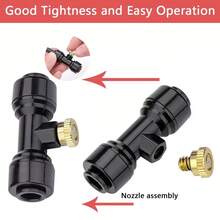 30 Meter / 98 Feet Outdoor Misting Cooling System With 30 Anti-Rust Brass Mist Spray Nozzles, Multi-Functional Water Mister Cooling Set, Ideal Summer Gear For Backyard, Garden, Greenhouse, Pool And Porch Leisure - A - View 10