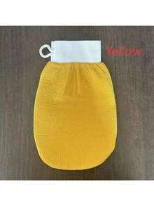 1 Set Of Randomly Colored Deep Exfoliating Gloves, Making The Skin Smooth And Translucent. Bath Scrub Cleaning Gloves, Gentle And Effective Korean Loofah Skin Exfoliating Sponge, Remove Dead Skin And Dirt, - One Size - View 9